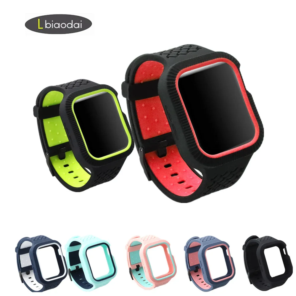 

weave case+strap For apple watch band pulseira apple watch 5 4 band 44 mm/40mm iwatch band series 5 4 correa bracelet belt