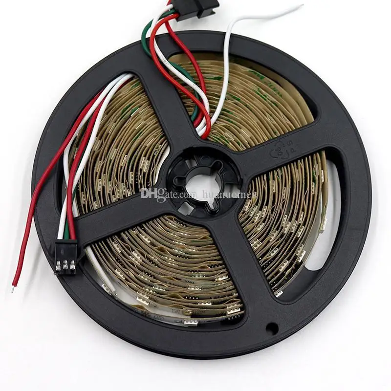 50 м 30 светодиодов/m Ws2811 прокладки СИД светильник, 5050 Smd Rgb Led 10 пикс./м с 10 шт. Ws2811 Ic адресуемых, dc12v Вход, белый