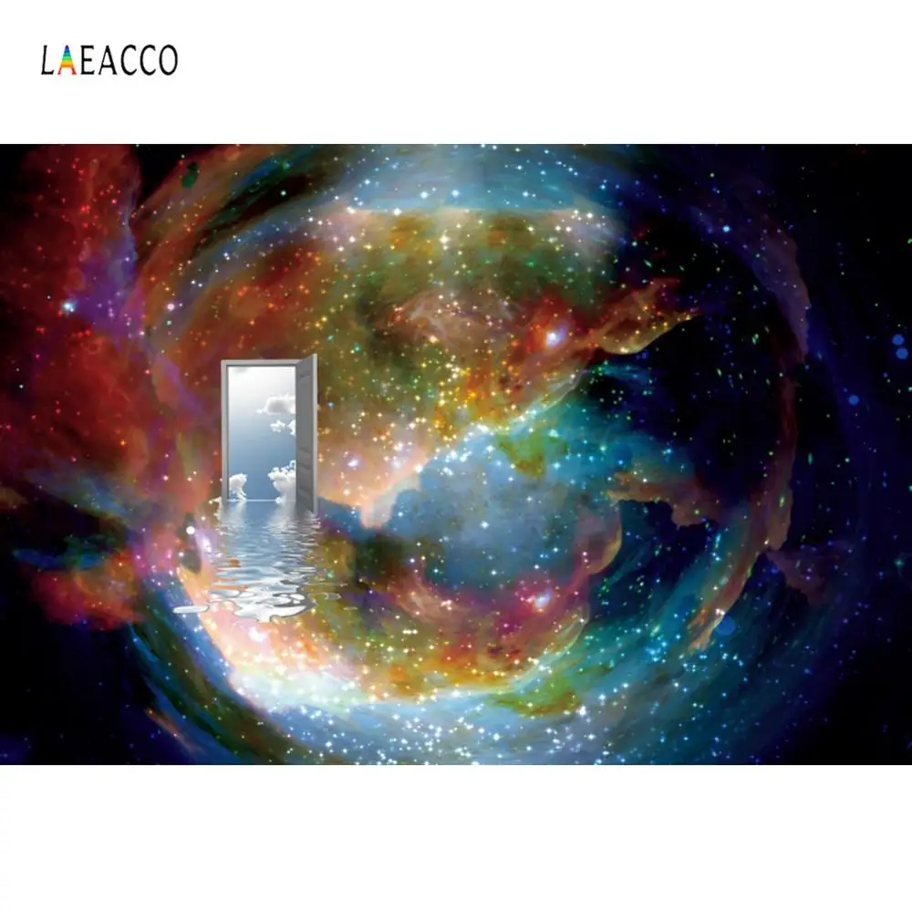 Laeacco звездное небо фон облако абстрактная сцена фотографические фоны