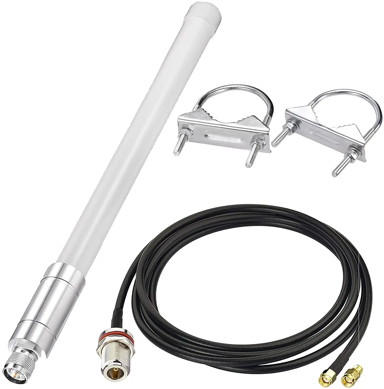 Superbat Lorux Antenna 868Mhz 915Mhz 4Dbi 10Ft Cavo Per Rak Nebra Bobcat Hnt Elio Hotspot Miner Syncrobit Lorux Gateway