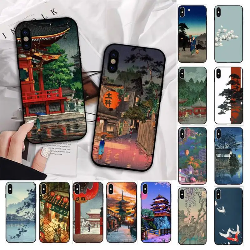 Чехол для телефона LVTLV Ukiyo-e в японском стиле художественный чехол iPhone 11 12 pro XS MAX 8 7 6