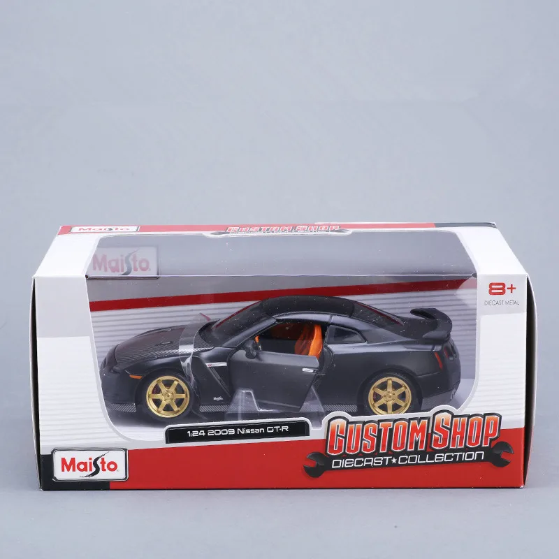 Спортивный автомобиль Maisto 1:24 Nissan GTR модель автомобиля из сплава имитация