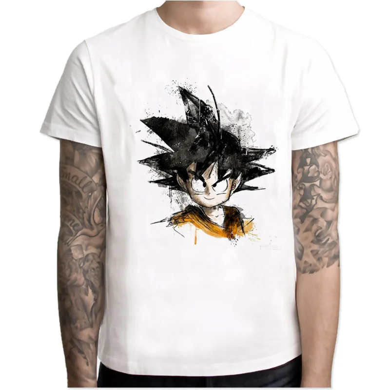 

Newest Dragon Ball T Shirt Super Saiyan Dragonball Z Dbz Son Goku Tshirt Capsule Corp Vegeta T-shirt Men Boys Tops Shirt