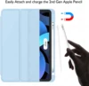 For iPad Air 2022 Case for iPad Air 4 Case with Pencil Holder,  GOOJODOQ Smart iPad 2022 Case Capa 10.9 Inch Auto Wake/Sleep ► Photo 3/6