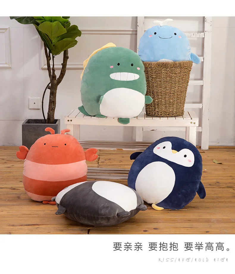 Kawaii животные Подушка Плюшевые игрушки подарки на год декор для украшения дома