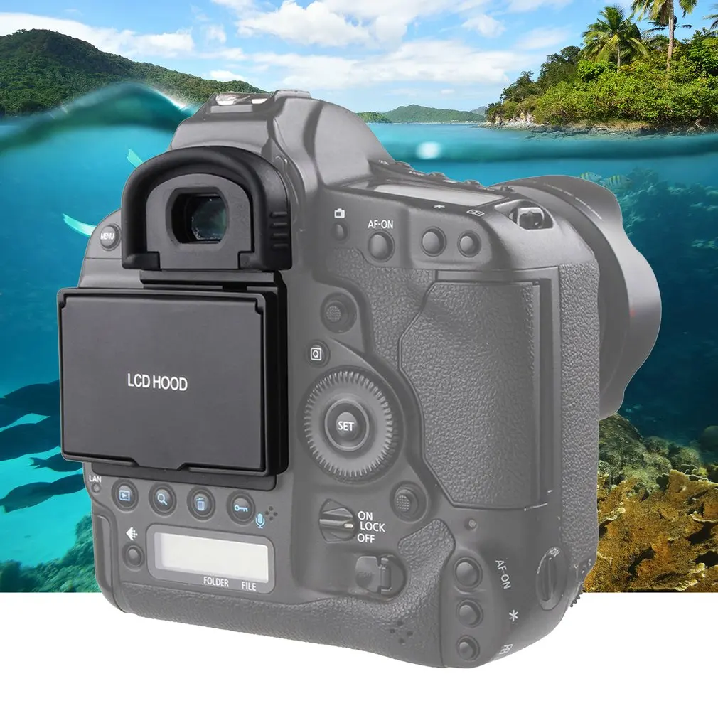 

Portable Camera Lens Sunshield Durable Camera Monitor Cover Portable Camera Lens Sunshield For Canon Camera