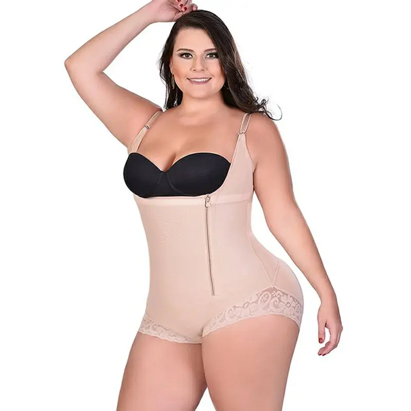 D005-skin Сексуальный Бюстье корсет sexi shapewear panti Готический стиль Корректирующее нижнее белье для похудения животик контроль женский тонкий корсет bodi - Цвет: D005-skin