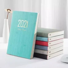 

2021 Time Management Schedule Book a5 planner Reminder Timetable Desk Dates Schedule Diary NoteBook Travel school supplies