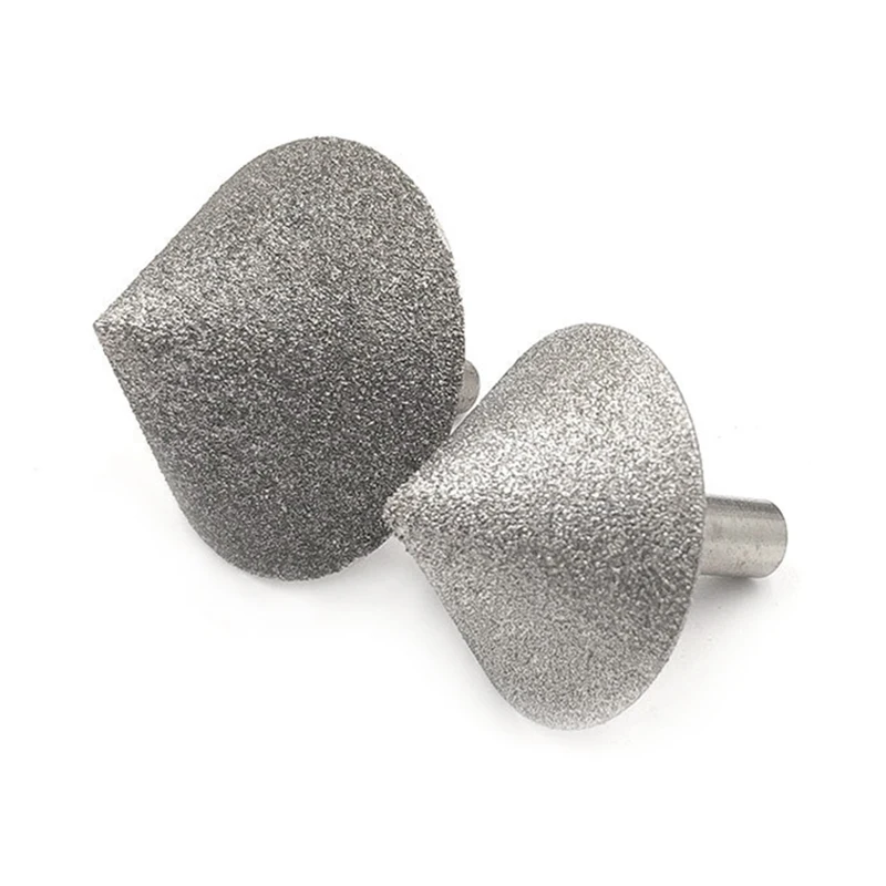

Glass Tile Chamfer 90-degree Conical Umbrella Grinding Head Hand Tool DiamondGrinding Head DAG-ship