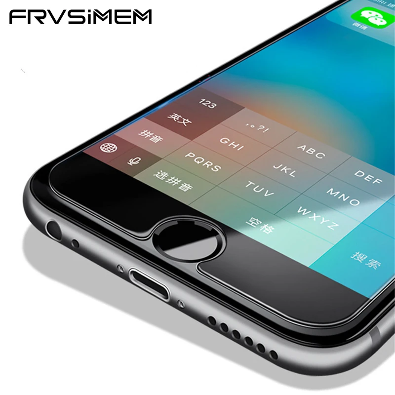 10 шт./лот с уровнем твердости 9H 2.5D закаленное Стекло для iPhone 11 pro X XS MAX XR 5C 5 5S SE 6 6s 7 8 Plus 4 4S 10 ПК чехол с защитной пленкой для экрана