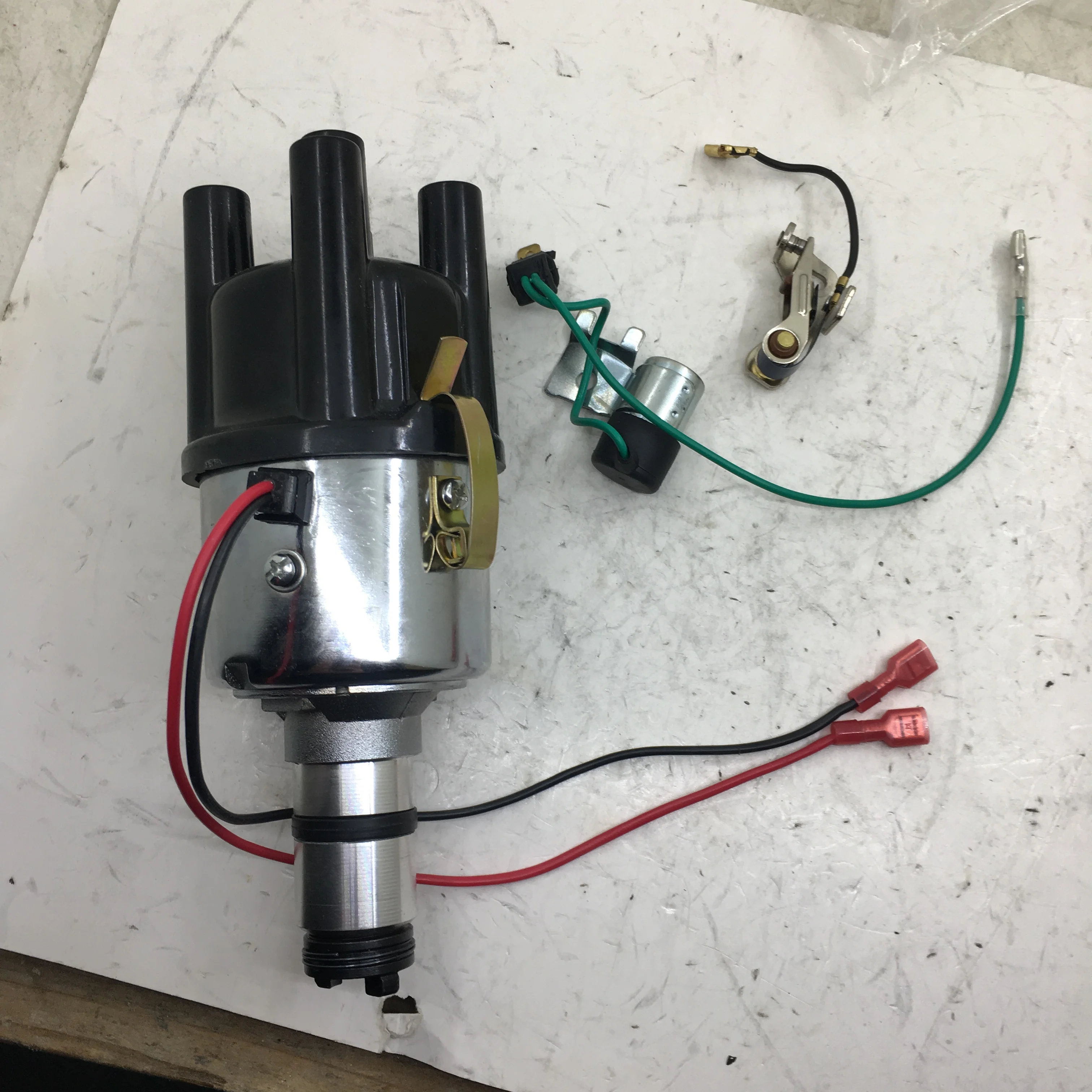 VW bug Bosch 009 chrome distributor EMPI 9428 VW beetle Ghia buggy