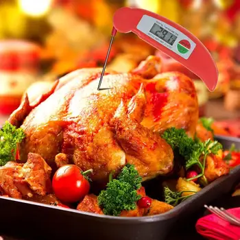 

Kitchen Thermometer For Food BBQ Turkey Electronic Tools Thermometer Kitchen Meat Milk Thermometer Water Probe Cooking Meat