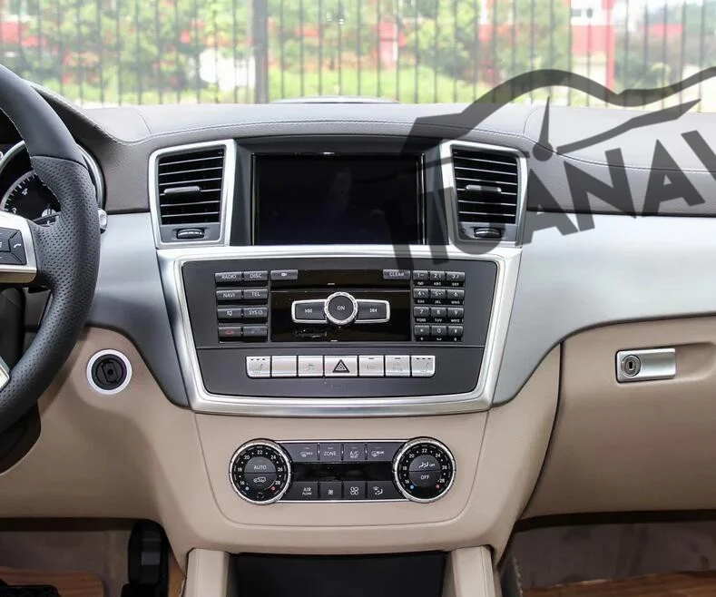Android 9 без автомобильного dvd-плеера gps навигация для Mercedes-Benz ML 2013 Авто Радио стерео плеер мультимедийный экран головное устройство видео