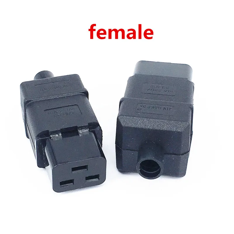 PDU/UPS  ǥ IEC320 C19 C20 16A 250V AC   ̺ ڵ Ŀ ̵ ÷   ÷, 1 