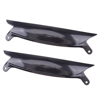 

2pcs Car Front Headlight Eyelid Eyebrow Cover Trim Fit For VW Golf GTI Jetta R32 Rabbit MK5 2006 2007 2008 2009