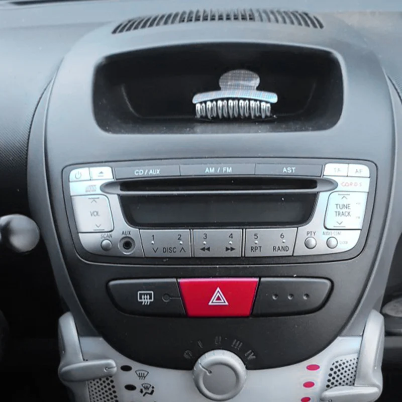 2 Din Автомобильная DVD фасция для Toyotax Aygox/Citroenx C1/PeugxEot 107 2005- фасции тире комплект радио Панель покрытие для стереосистемы пластина отделка