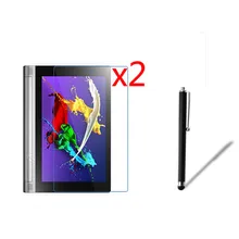 3in1 2x ЖК-дисплей прозрачный Экран протектор Плёнки+ 1x Стилус для lenovo Yoga 2 10,1 1050 1050F X605N Miix300 X804F Tab2 10,1 X30F