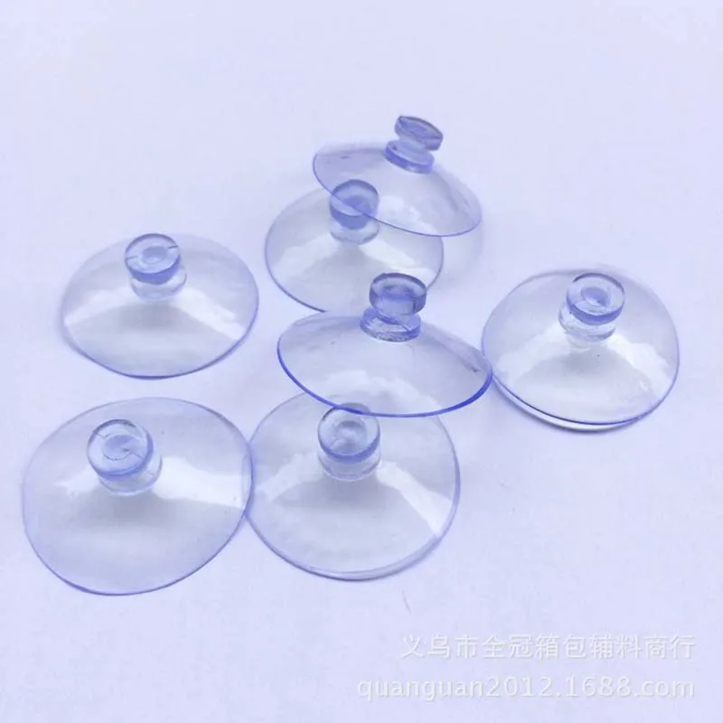 Strong Vacuum Suckers Suction Cups Mushroom Head Hooks Hanger Clear Sucker For Window Decoration Wedding Car 3/4/5.5cm 30PCs suction cup hook suction cups