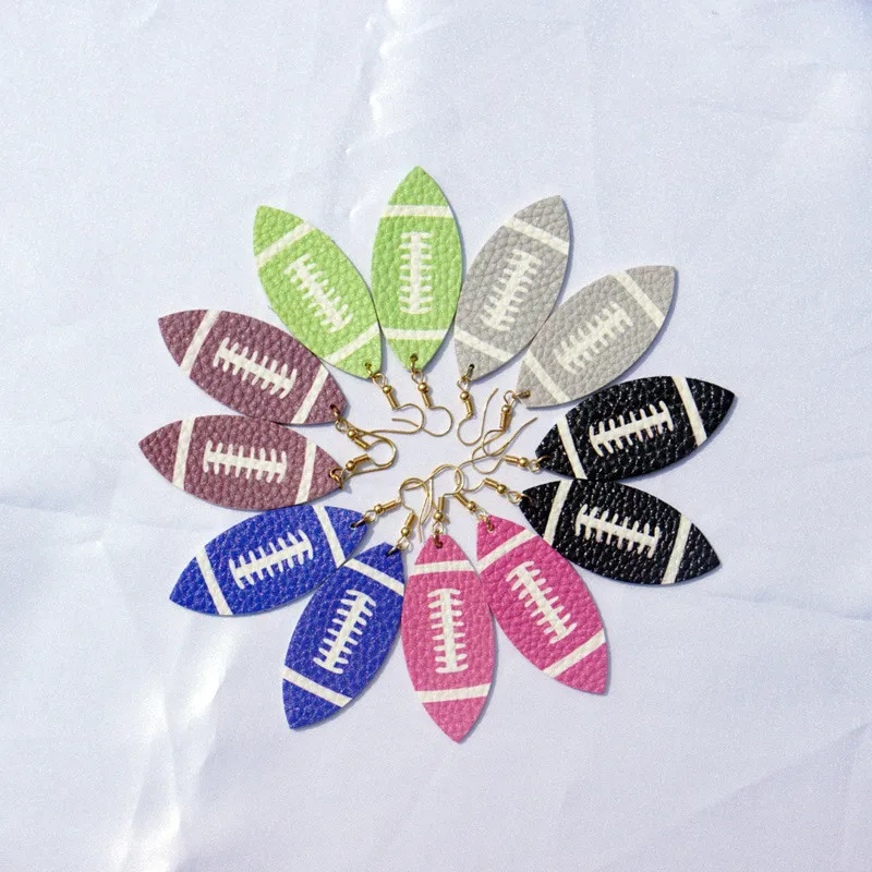 Новые модные серьги из искусственной кожи для женщин и девушек креативные