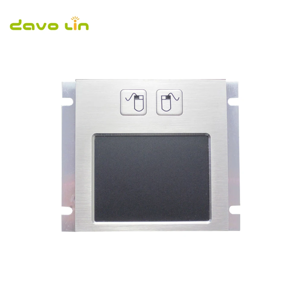 

Metal panel mount touchpad USB / PS2 trackpad industrial pointing device
