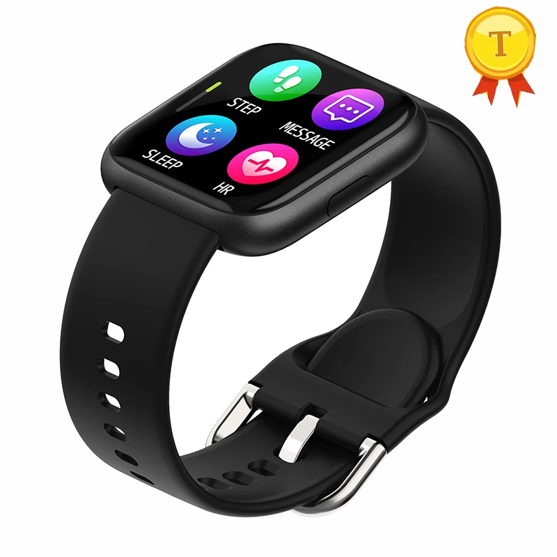 black silicone Синие металлические Смарт-часы, мужские, женские, браслет с кровяным давлением, пульсометр, шагомер, фитнес-трекер, Смарт-часы - Цвет: black silicone