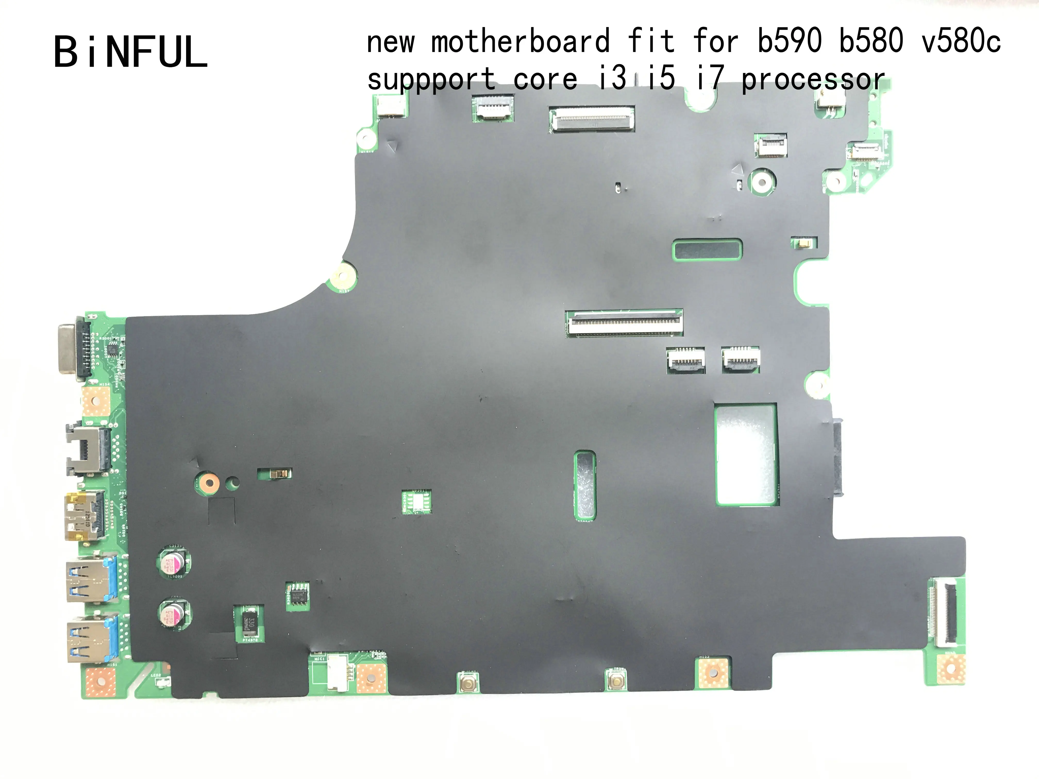 Материнская плата для ноутбука LA58 11273 1 48.4TE01.011 подходит LENOVO B590 / B580 V580C HM77 поддержка