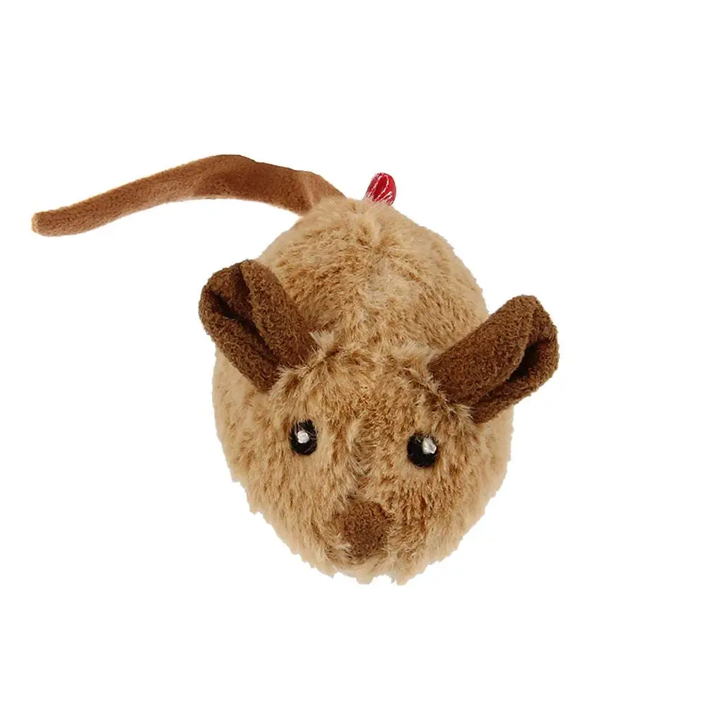 

Cat Toy Melody Chaser Fluffy Plush Cat And Owner Interactive Toy Battery Charged Pet Toy Fur Sound Squeaky Toy For Cats Dogs #D