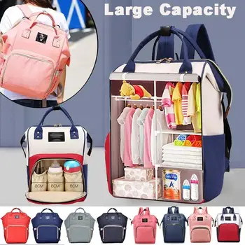

Diaper Bag Nappy Bag Waterproof Mom Maternity Travel Backpack Designer Nursing Bag Baby Care Stroller Handbag