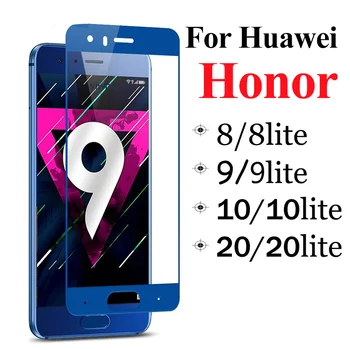 

Full Honor 9 Lite Protective Glass on The for Huawei Honor 9 8 10 20 Light 8lite 9lite 10Lite 20lite Screen Protector Tempered