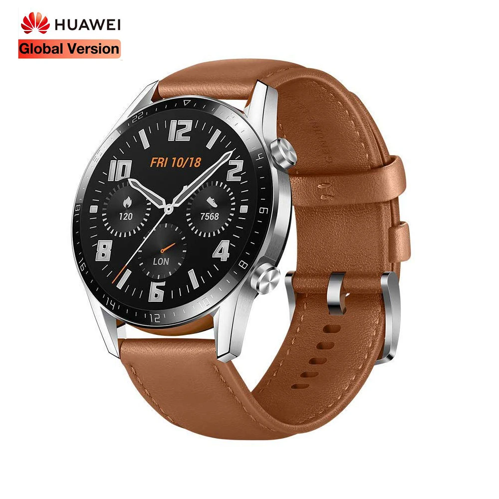 Global Huawei Horloge GT2 Gt 2 Smartwatch Hartslag Tracker Slimme Horloge  Ondersteuning Gps Man Sport Tracker Smartwatch Voor Android ios|Smart  Watches| - AliExpress
