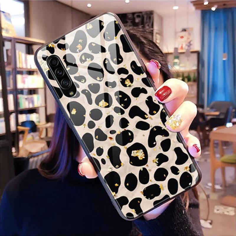 Для samsung Galaxy A90 5G чехол из закаленного стекла+ TPU рамка жесткая задняя крышка для samsung A90 A 90 стеклянный чехол A9080 SM-A908F оболочка - Цвет: A3
