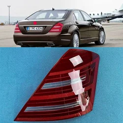 Masque de phare arrière pour mercedes benz classe S, nouvelle coque de feu arrière W221, abat jour PC, surface de lampe, 2010 – 2013 
