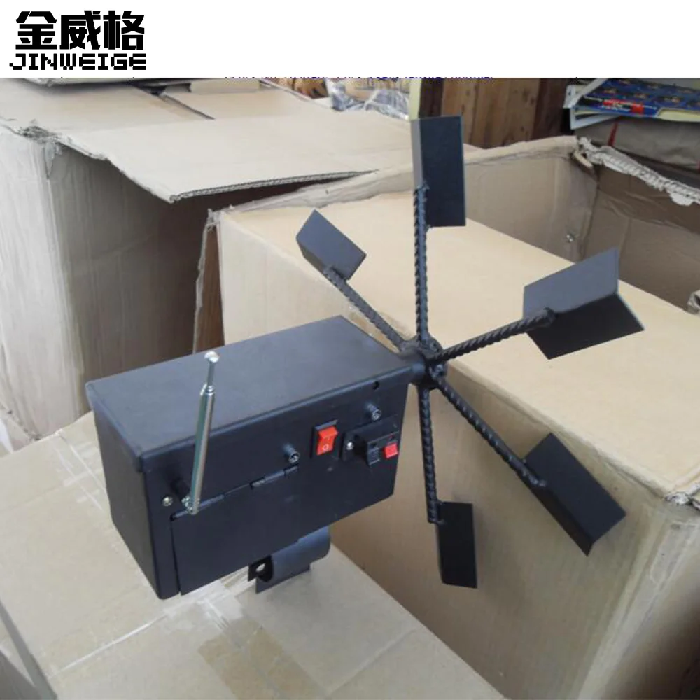 

Free Shipping Remote Control Single Wheel Face Windmill Battery Cold Fireworks Firing System Fire Device Weddings Fireworks Show
