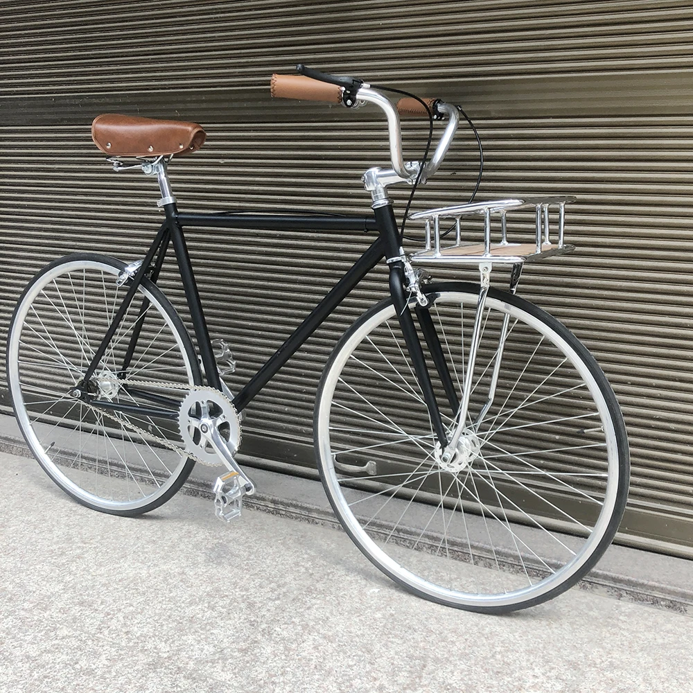 fixie bike bike 700C fixed gear bike Track bicycle single speed Retro road Bike 700C vintage frame 48cm 52cm