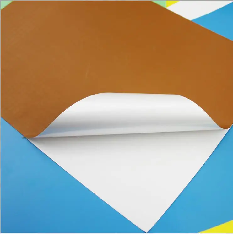 10pcs A4 Self-adhesive Colored Sticker for Laser Printing Waterproof Writing Paper School Office Supplies