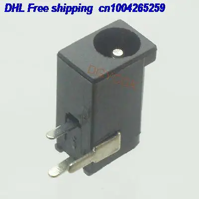 

DHL 500pcs 3.5 x 1.35mm DC jack socket female for PCB Charger Power Plug Terminal connector 22-ct