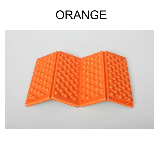 MENFLY Picnic Camping Mat Beach Moisture-Proof Foldable XPE Cushion Hiking  Portable Small Mats Egg Trough Waterproof Pad Orange
