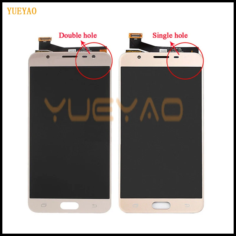 ЖК дисплей 5 дюйма G611 для SAMSUNG Galaxy J7 Prime сенсорный экран G610 G610F G610M 2016 4 7 дюйма|Экраны