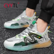 

CYYTL 2021 Fashion Men's Casual Sports Sneakers Running Teen's Breathable Walking Shoes Non Slip Outdoor Workout Boys Tennis