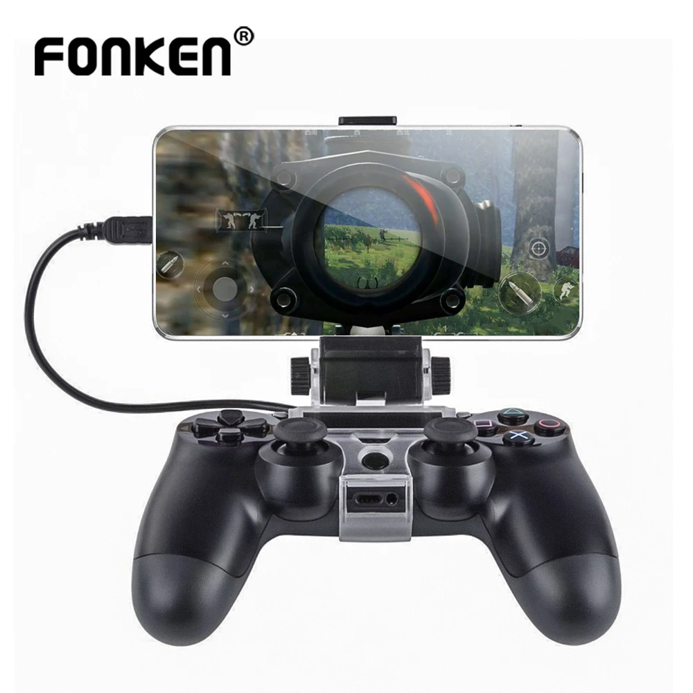 FONKEN держатель для мобильного телефона для PS4 игровой контроллер геймпад держатель для телефона зажим крепление подставка для playstation для PS 4 подставка для браслета