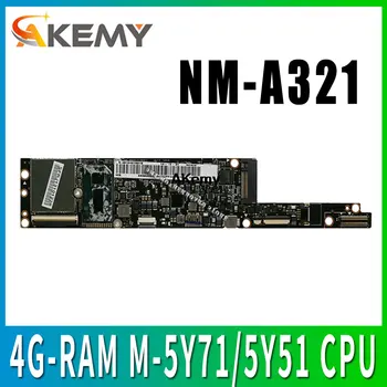

AIUU2 NM-A321 Laptop motherboard for Lenovo YOGA3 Pro 13 Test original mainboard 4G-RAM M-5Y71/5Y51 CPU