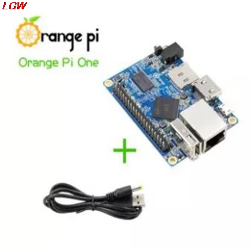 

Orange Pi One H3 + 5V 3A cable 512MB Quad-core Mini Computer with cable
