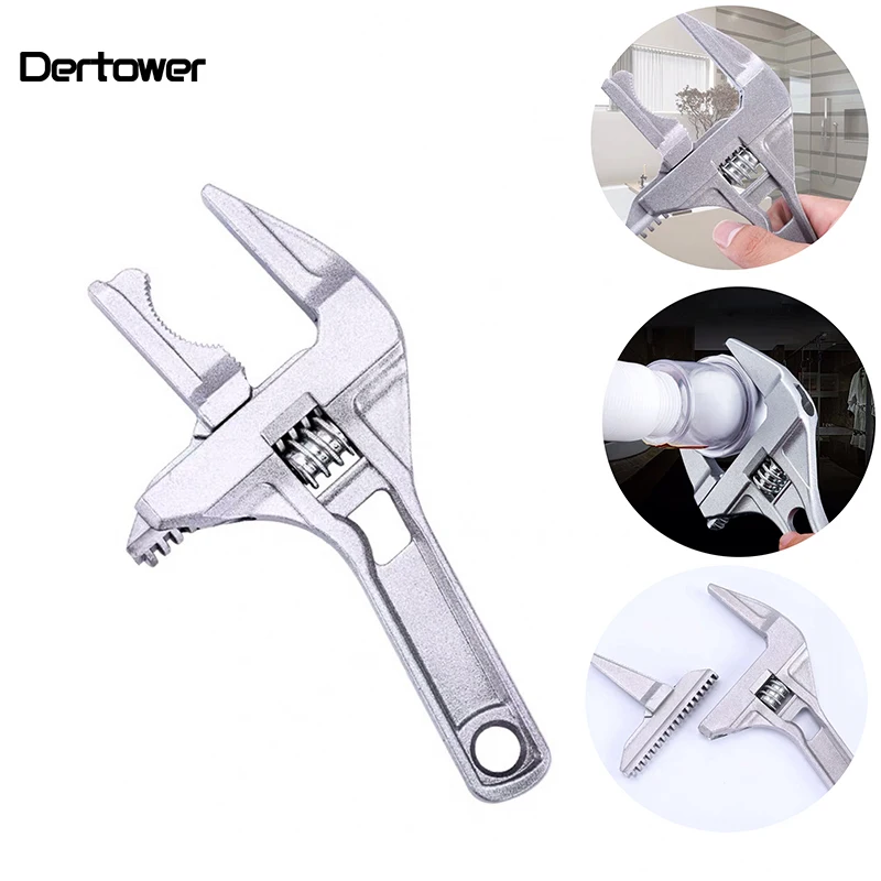 

1pcs Adjustable Spanner Universal Key Nut Wrench Home Hand Tools Multitool High Quality Water Pipe Bathroom Maintenance