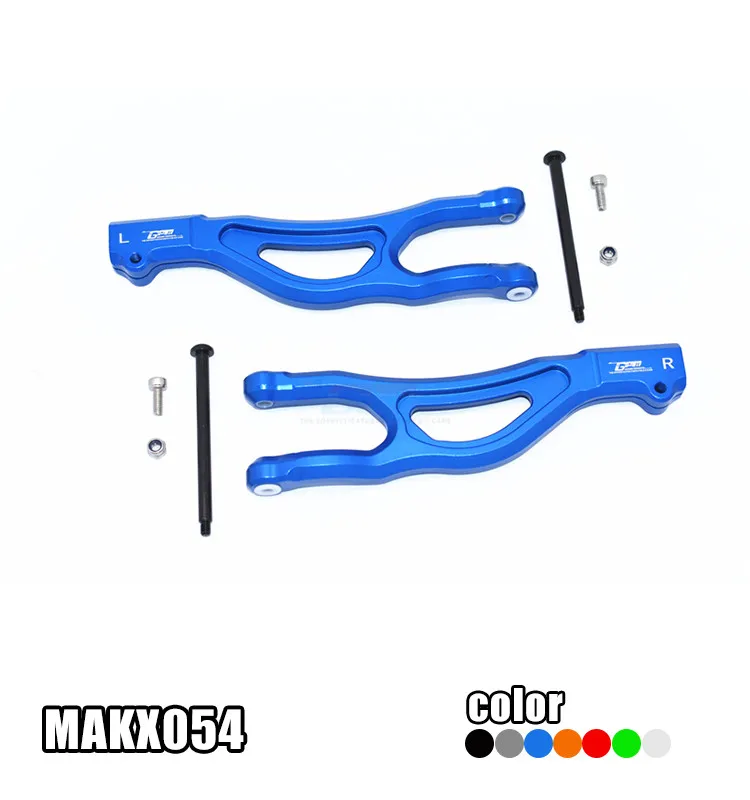 CNC machined aluminum alloy front upper suspension rocker arm for ARRMA