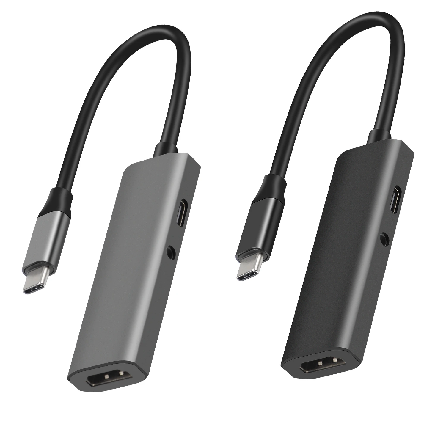 

AIREACH USB C Type C to HDMI Adapter 3.1 Male to HDMI Female Cable Adapter Converter for Samsung S9/8 Plus HTC HUAWEI LG G8