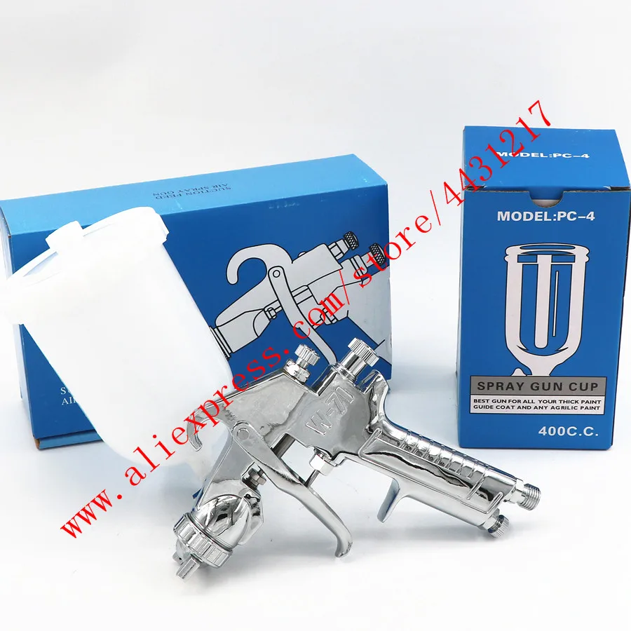 

Japan HVLP W71 Manual W-71 Spray Gun Handle Paint Gun 400ml 0.8/1.0/1.3/1.5/1.8mm Car Coat Gun Furniture Painting Paint Pistol