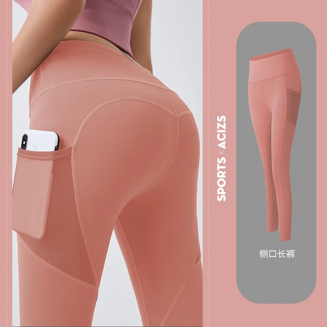 Yoga Pants Women with Pocket Plus Size Leggings Sport Girl Gym Leggings  Women Tummy Control Jogging Tights Female Fitness pants - AliExpress