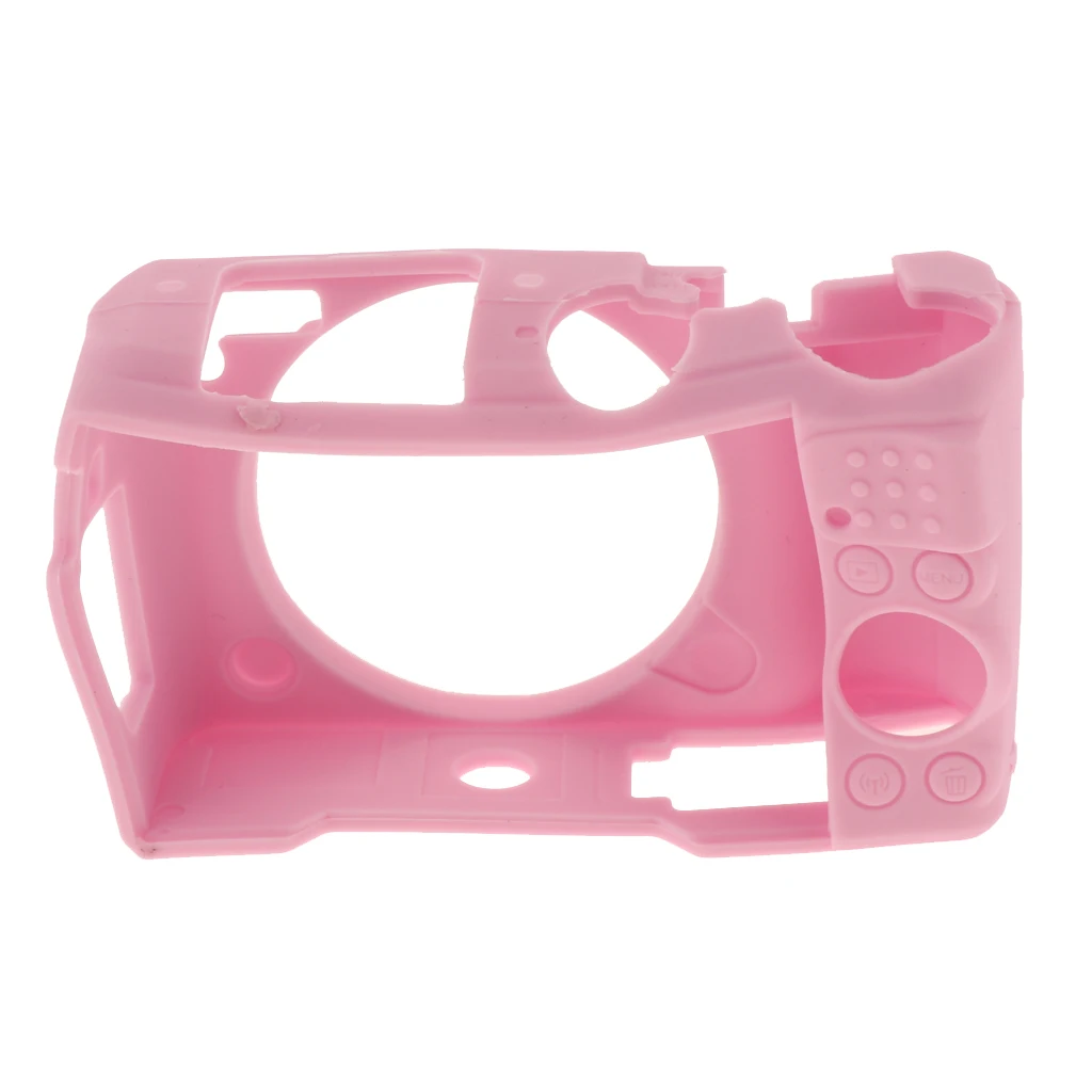 Pink MagiDeal защитный чехол силиконовый корпус водонепроницаемый для Nikon J5 - Цвет: Pink