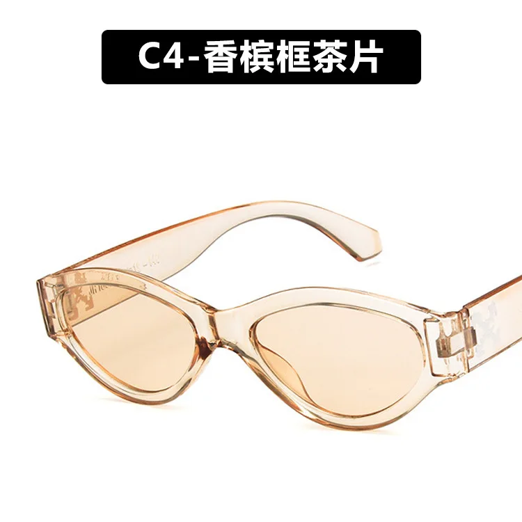 Новые модные милые сексуальные женские солнцезащитные очки кошачий глаз, женские и мужские винтажные брендовые черные солнцезащитные очки для женщин Oculos De Sol Femme - Цвет линз: brown