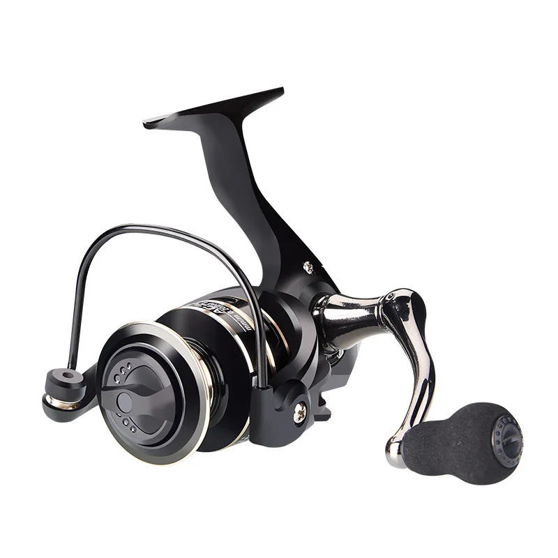 All-Metal 5.2:1 AC2000-7000 Rocker Fishing Reel Spool Spinning Reel sea fishing Accessories wheel 8KG Max Drag Stainless Steel